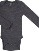 Body Ls, Dark Grey Drop Needle, Merino Wool Grey Smallstuff