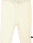 Legging, Denim Melange Drop Needle, Merino Wool Cream Smallstuff