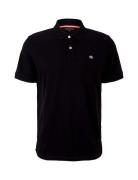 Basic Polo With Contrast Black Tom Tailor