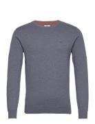 Basic Crew Neck Sweater Blue Tom Tailor