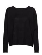 Elne Strik Pullover Black Minus