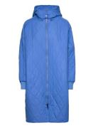 Ektraiw Hood Coat Blue InWear