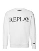 Sweater Regular Pure Logo White Replay