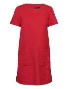 D1. Tp Jersey Pique Dress Red GANT