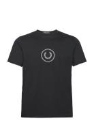 Circle Branding T-Shirt Black Fred Perry