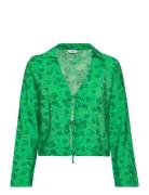 Envictoria Ls Top Aop 6891 Green Envii