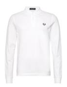 L/S Plain Fp Shirt White Fred Perry