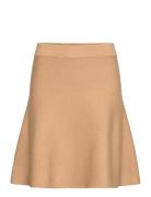 Octavia Knit Skirt Beige Second Female