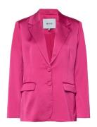 Msjustina Sateen Blazer 1 Pink Minus