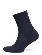 Fine Cotton Rib Socks Navy Mp Denmark