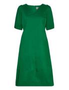 Cuantoinett Ss Dress Green Culture