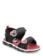 Disney Minnie Girls Sandal Black Leomil