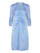 Evi Dress Blue A-View