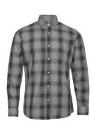 Slhslimtheo Shirt Ls Grey Selected Homme