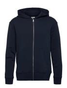 Pe Element Zipped Hood Navy Panos Emporio