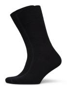 Pe 2Pk Calle Premium Mercerized Wool Rib Black Panos Emporio