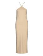 Crystal Long Dress 14667 Beige Samsøe Samsøe