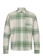 Jeremy Flannel Shirt Green Les Deux