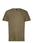 Linen Regular T-Shirt Khaki GANT