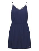 Tjw Essential Lace Strap Dress Navy Tommy Jeans