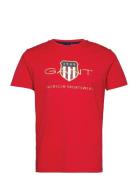 D2. Archive Shield Ss T-Shirt Red GANT