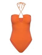 Seadive Bandeau Piece Orange Seafolly