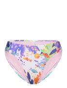 Under The Sea High Leg Ruched Side Pant White Seafolly