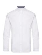 Stretch Poplin Shirt White Tom Tailor