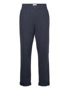 Wide Fit Twill Pants Navy Lindbergh