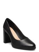 Freva85 Court D Black Clarks