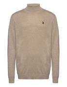 Uspa Knit Eno Men Beige U.S. Polo Assn.