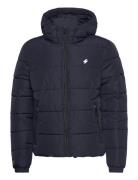 Hooded Sports Puffr Jacket Navy Superdry