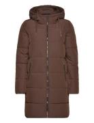 Onldolly Long Puffer Coat Cc Otw Brown ONLY