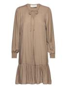 Fqlou-Dress Brown FREE/QUENT