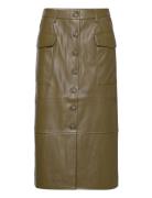 Onlkim Faux Leather Cargo Skirt Cc Otw Green ONLY