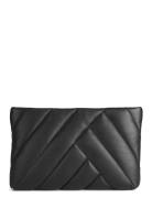 Harlowmbg Clutch, Asym. Puf. Black Markberg