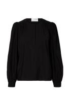 Slflida Ls Top B Black Selected Femme