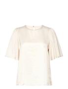 Slfreya 2/4 Top B Cream Selected Femme