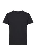 Pima Cotton Tee Black Hackett London