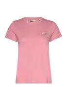 Reg Tonal Shield Ss T-Shirt Pink GANT