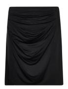 Cupro Skirt Black Rosemunde