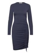 Viscose Dress Navy Rosemunde