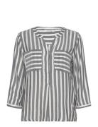 Blouse Striped Navy Tom Tailor