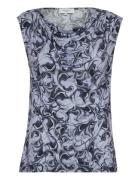 Viscose T-Shirt Blue Rosemunde