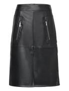 Vipen Hw Coated Skirt Black Vila