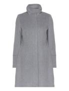 Women Coats Woven Regular Grey Esprit Collection