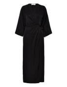 Slftyra 34 Ankle Wrap Dress B Black Selected Femme
