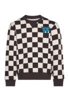 Rod Kids Checkered Sweatshirt Patterned Wood Wood