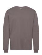 Esleaf Ls Crewneck - Organic M Grey Enkel Studio