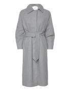 Wool Coat Grey Rosemunde